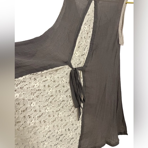 Altar’d state tank size small taupe and beige neutrals with lace side size small - Picture 5 of 5
